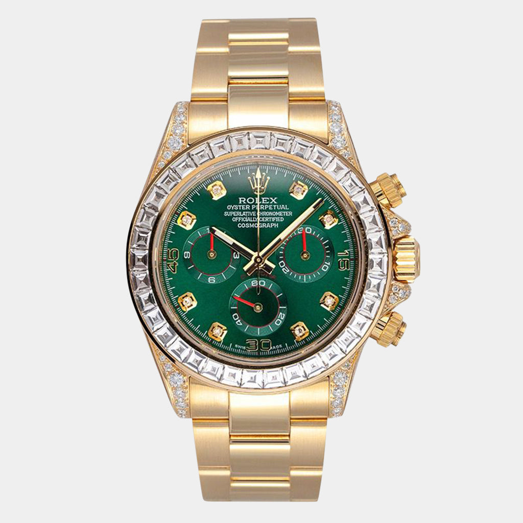 Reloj Rolex Daytona 116508 Green Personalizado - Icehoop.