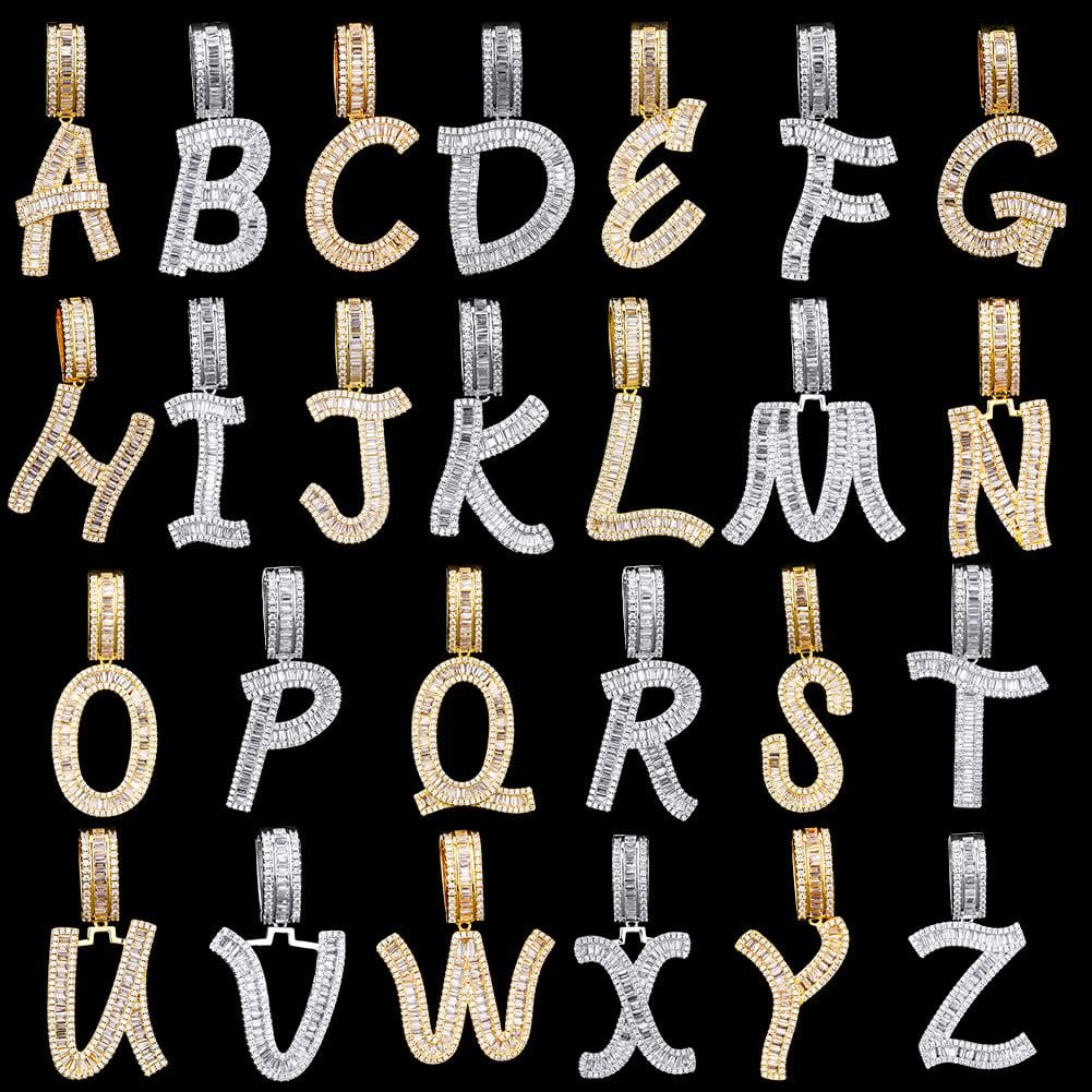 Colgantes de Letras Personalizadas Baguette